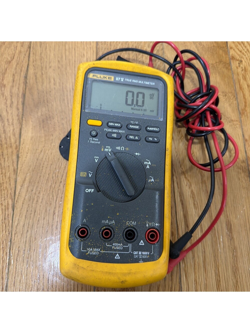 Fluke 87V True RMS Digital Multimeter With test leads